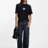 T-Shirt mit Logo-Print aus Baumwolljersey