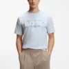 T-Shirt mit Logo-Print aus Stretch-Baumwolle T-Shirt mit Logo-Print aus Stretch-Baumwolle