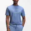 T-Shirt mit Logo-Print aus Stretch-Baumwolle T-Shirt mit Logo-Print aus Stretch-Baumwolle