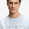 T-Shirt mit Logo-Print aus Stretch-Baumwolle T-Shirt mit Logo-Print aus Stretch-Baumwolle