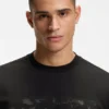 T-Shirt mit Logo-Print aus Stretch-Baumwolle