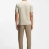 T-Shirt mit Logo-Print aus Stretch-Baumwolle