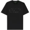 T-Shirt mit Logo-Print aus Stretch-Baumwolle