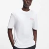 T-Shirt mit Marine-Motiv aus Baumwolljersey