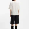 T-Shirt mit Mesh-Einsätzen aus Baumwolljersey