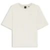 T-Shirt mit Mesh-Einsätzen aus Baumwolljersey