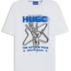 T-Shirt mit Musik-Motiv aus Baumwolljersey