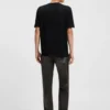 T-Shirt mit Musik-Motiv aus Baumwolljersey