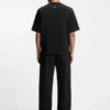 T-Shirt mit Overlock-Naht in lockerer Passform