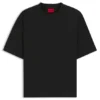 T-Shirt mit Overlock-Naht in lockerer Passform