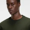 T-Shirt mit Reißverschlusstasche aus Interlock-Baumwolle T-Shirt mit Reißverschlusstasche aus Interlock-Baumwolle
