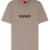 T-Shirt mit Schildpatt-Logo aus Baumwolljersey