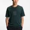 T-Shirt mit Stickmotiv aus Baumwolljersey T-Shirt mit Stickmotiv aus Baumwolljersey