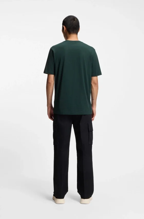 T-Shirt mit Stickmotiv aus Baumwolljersey T-Shirt mit Stickmotiv aus Baumwolljersey