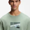 T-Shirt mit Tennis-Motiv aus Pima-Baumwolle T-Shirt mit Tennis-Motiv aus Pima-Baumwolle