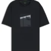 T-Shirt mit Tennis-Motiv aus Pima-Baumwolle T-Shirt mit Tennis-Motiv aus Pima-Baumwolle