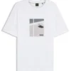 T-Shirt mit Tennis-Motiv aus Pima-Baumwolle T-Shirt mit Tennis-Motiv aus Pima-Baumwolle