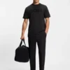 T-Shirt mit tonigem Logo aus Stretch-Baumwolle T-Shirt mit tonigem Logo aus Stretch-Baumwolle