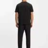 T-Shirt mit tonigem Logo aus Stretch-Baumwolle T-Shirt mit tonigem Logo aus Stretch-Baumwolle