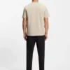 T-Shirt mit tonigem Logo aus Stretch-Baumwolle T-Shirt mit tonigem Logo aus Stretch-Baumwolle