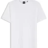 T-Shirt mit vertikalen Streifen aus merzerisierter Baumwolle T-Shirt mit vertikalen Streifen aus merzerisierter Baumwolle