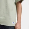 T-Shirt mit Waffelstruktur aus einer Baumwollmischung
