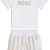 T-Shirt- und Shorts-Set für Babys in Geschenkverpackung