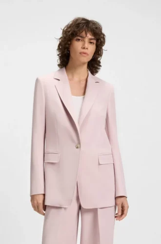 Taillierter Blazer aus Stretchstoff