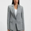 Taillierter Blazer aus Stretchstoff