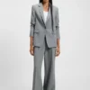 Taillierter Blazer aus Stretchstoff