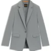 Taillierter Blazer aus Stretchstoff