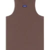 Tanktop aus Stretch-Baumwolle mit blauem Logo-Label