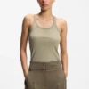 Tanktop mit Racerback aus Stretch-Baumwolle