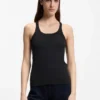 Tanktop mit Racerback aus Stretch-Baumwolle