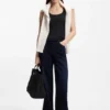 Tanktop mit Racerback aus Stretch-Baumwolle