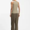 Tanktop mit Racerback aus Stretch-Baumwolle