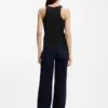 Tanktop mit Racerback aus Stretch-Baumwolle