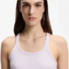 Tanktop mit Racerback aus Stretch-Baumwolle