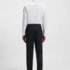 Thermoregulierende Slim-Fit-Hose aus Schurwolle