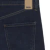 Tiefblaue Slim-Fit-Jeans aus Stretch-Denim