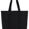 Tote-Bag mit Herz-Logo aus Baumwoll-Canvas