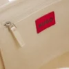 Tote-Bag mit Herz-Logo aus Baumwoll-Canvas