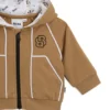 Trainingsanzug für Kinder aus Stretch-Baumwolle mit Double-B-Monogramm