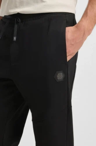 Trainingshose aus Baumwollmischung mit Double-B-Monogramm