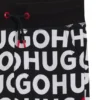 Trainingshose für Kinder aus Baumwollmischung mit wiederkehrendem Logo-Print