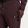 Trainingshose mit gestapeltem Logo aus Baumwollmischung