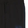 Trainingshose mit Logo-Motiv aus Baumwollfrottee