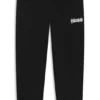 Trainingshose mit Logo-Print aus Baumwollfrottee
