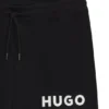 Trainingshose mit Logo-Print aus Baumwollfrottee