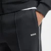 Trainingshose mit Paspeldetails aus Baumwollmischung Trainingshose mit Paspeldetails aus Baumwollmischung